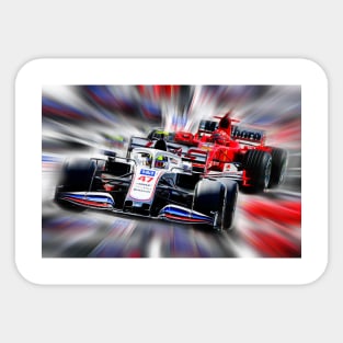 Schumacher Double Pack Sticker